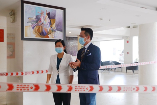 Hội Doanh nhân trẻ Việt Nam, TTC, Sacombank cùng sở Y tế TP HCM tiếp sức tuyến đầu chống dịch - Ảnh 1.