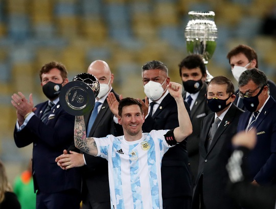 Copa America 2021: Brazil gục ngã ở sân nhà, Lionel Messi lần đầu vô địch cùng Argentina - Ảnh 9.