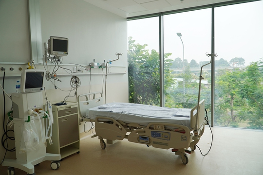 TP HCM: Những hình ảnh bên trong Bệnh viện hồi sức Covid-19 - Ảnh 4.