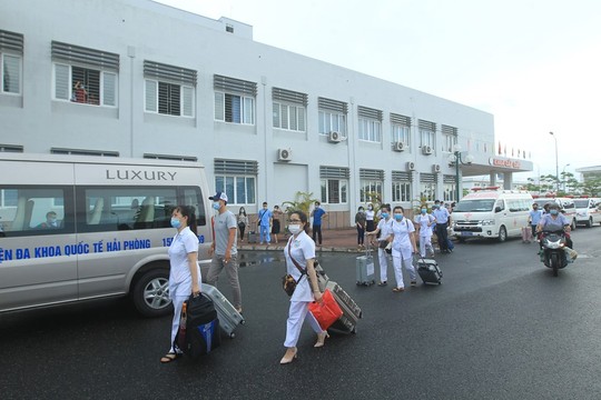 114 bác sĩ, điều dưỡng Hải Phòng xung phong vào TP HCM - Ảnh 2.