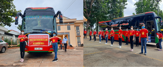 “Chuyến xe nghĩa tình” từ Bình Phước: “Sài Gòn ơi, mau khỏe lại” - Ảnh 4.