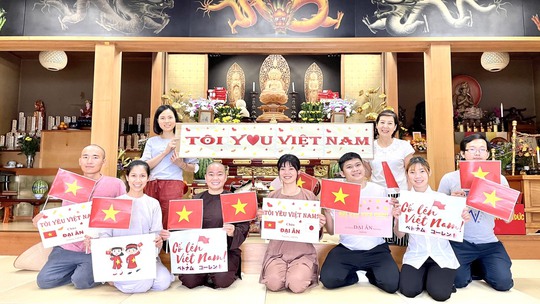 Ấm lòng tình cảm kiều bào tại Nhật Bản với đoàn Thể thao Việt Nam - Ảnh 3.