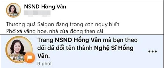 Fanpage gỡ danh hiệu NSND, Hồng Vân bị tước danh hiệu sau hàng loạt điều tiếng? - Ảnh 7.
