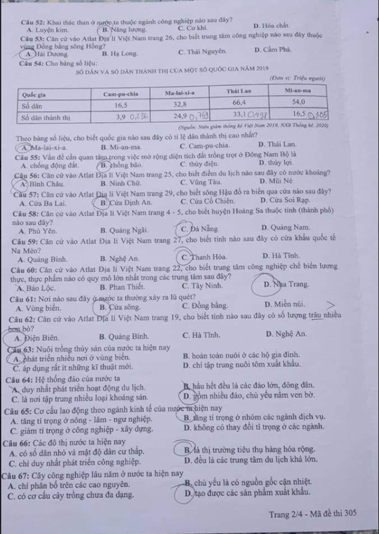 Thi tốt nghiệp THPT: Thí sinh phấn khởi vì đề thi tổ hợp dễ - Ảnh 15.