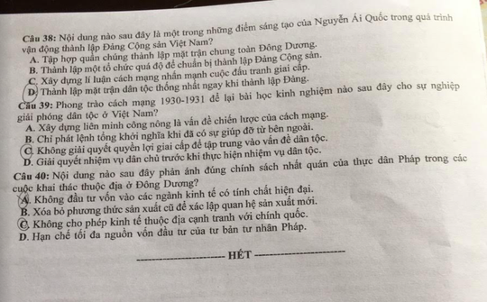Thi tốt nghiệp THPT: Thí sinh phấn khởi vì đề thi tổ hợp dễ - Ảnh 12.