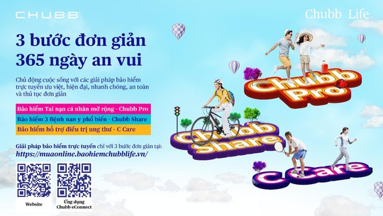 Chubb Life Việt Nam ra mắt 2 giải pháp bảo hiểm mới Chubb Pro và Chubb Share - Ảnh 1.