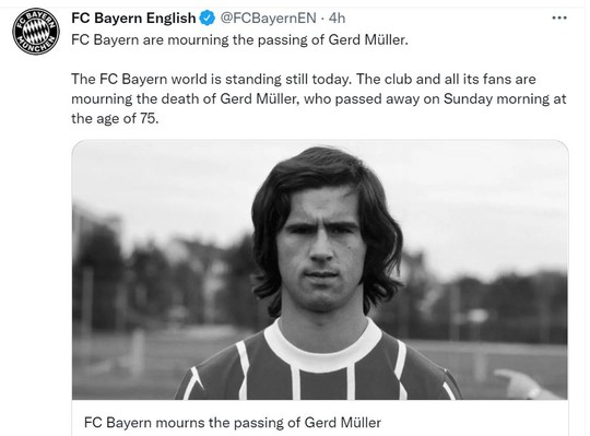 Huyền thoại bóng đá Gerd Muller đột ngột qua đời - Ảnh 1.