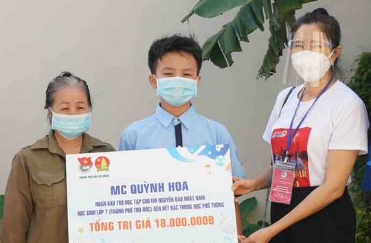Nghệ sĩ Tuyết Thu, Huỳnh Lập, Thu Trang góp tiền bảo trợ trẻ mồ côi học hành, sinh sống - Ảnh 1.