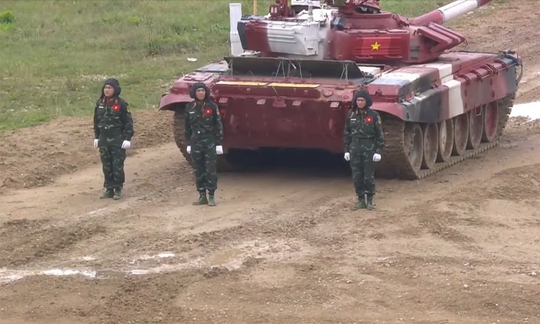 Army Games 2021: Việt Nam tiếp tục đua xe tăng, chắc suất chung kết công binh - Ảnh 1.