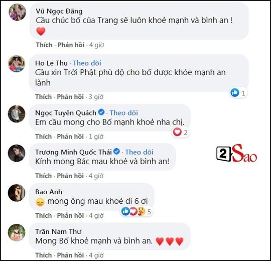 Sao Việt cầu nguyện cho sức khỏe của bố NSƯT Hoài Linh - Ảnh 2.