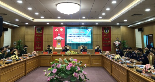 Nhiều giải thưởng thi trực tuyến toàn quốc Tìm hiểu Luật Cảnh sát biển Việt Nam - Ảnh 3.