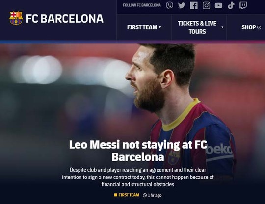 Barcelona chấp nhận chia tay, chờ trận cầu tri ân Messi - Ảnh 5.