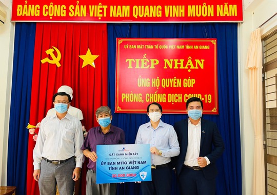 Đất Xanh Miền Tây tiếp tục đóng góp vào công tác phòng, chống dịch Covid-19 - Ảnh 3.