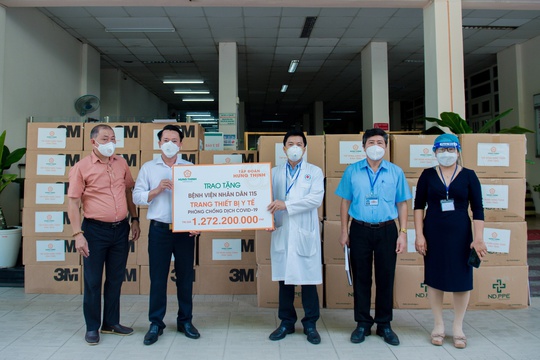 Tập đoàn Hưng Thịnh hỗ trợ trang thiết bị y tế cho Bệnh viện Nhân Dân 115 và Bệnh viện Nhân dân Gia Định - Ảnh 1.