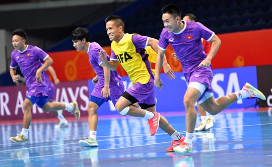 Việt Nam thua sít sao Nga ở vòng 1/8 FIFA Futsal World Cup 2021 - Ảnh 1.