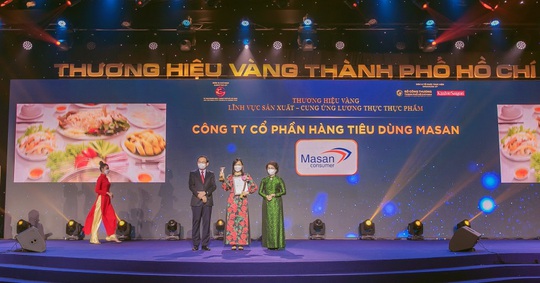 Masan Consumer được TP HCM tôn vinh Thương hiệu Vàng - Ảnh 1.