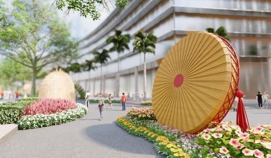 Rộn ràng Hội hoa Xuân Phú Mỹ Hưng Tết Nhâm Dần 2022 - Ảnh 4.