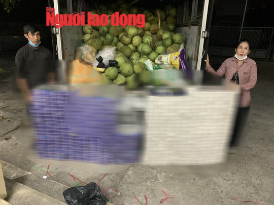 Lật tẩy bên trong thùng xe tải chở đầy dừa tươi định ra Phú Quốc - Ảnh 1.