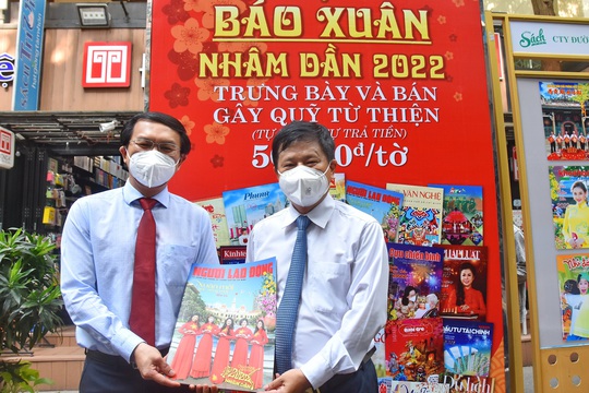 Báo Người Lao Động đoạt giải Nhì bìa báo Xuân Nhâm Dần 2022 - Ảnh 10.