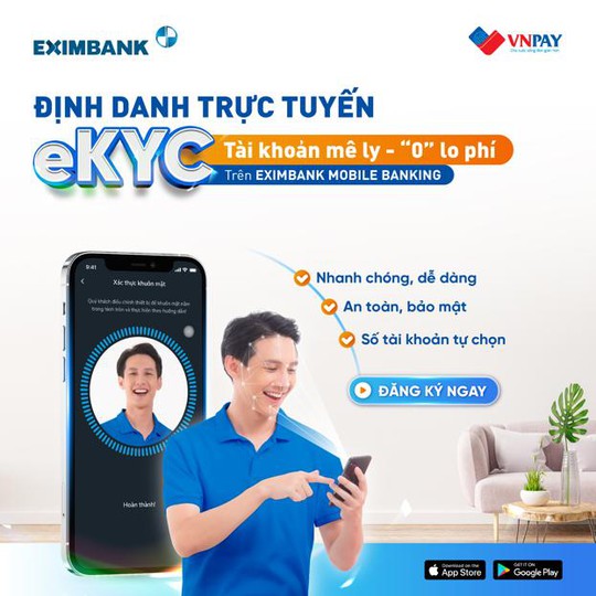 Eximbank “chào sân” eKYC - Ảnh 1.