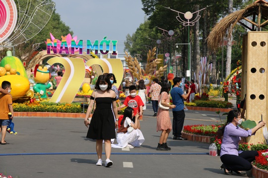 Rực rỡ đường hoa Xuân “Sen trên phố” ở Đồng Tháp - Ảnh 15.