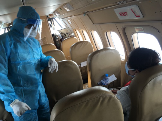 Cận cảnh cấp cứu đường không bệnh nhân Covid-19 tại Nam Sudan - Ảnh 12.
