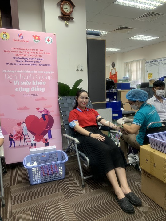 BenThanh Tourist hưởng ứng hiến máu vì sức khoẻ cộng đồng - Ảnh 1.
