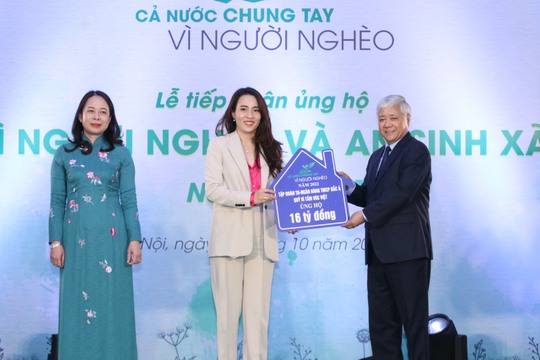 Tập đoàn TH, Ngân hàng Bắc Á ủng hộ 16 tỉ đồng hỗ trợ người nghèo năm 2022 - Ảnh 1.