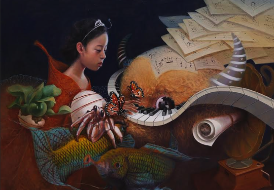 Ký ức xuyên không đẹp đẽ của họa sĩ Lê Thanh Bình - Ảnh 2.