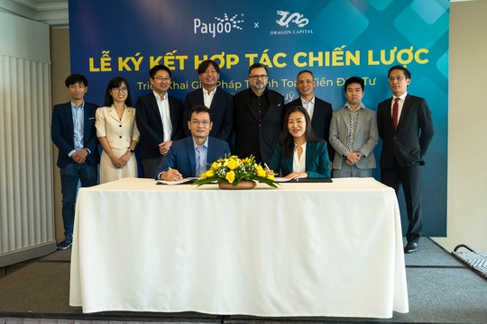 Payoo và Dragon Capital ký kết hợp tác chiến lược - Ảnh 1.