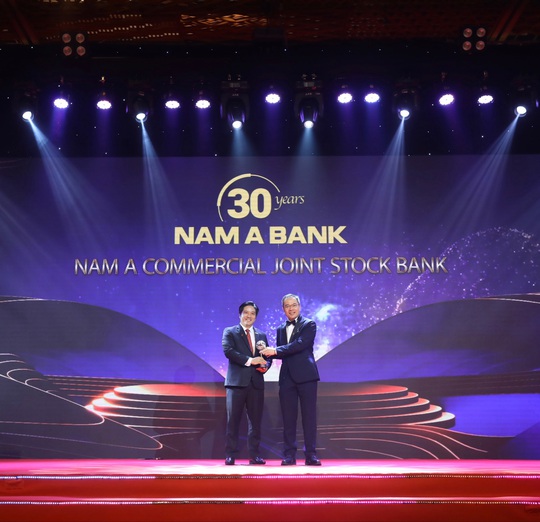 Nam A Bank - 30 năm “Thương hiệu truyền cảm hứng Châu Á” - Ảnh 1.