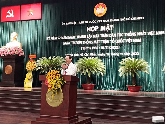 Mặt trận Tổ quốc phải đặc biệt coi trọng công tác giám sát, phản biện xã hội - Ảnh 1.
