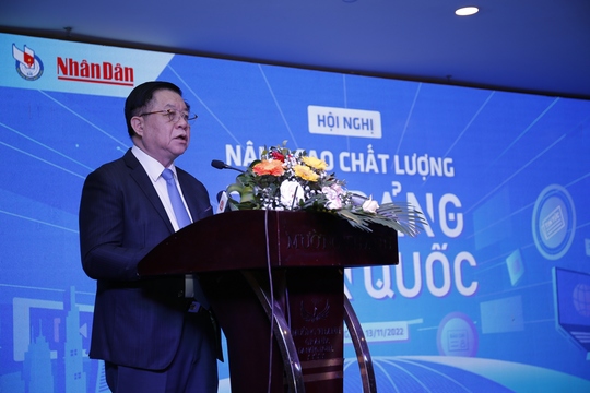 Khai mạc Hội nghị Nâng cao chất lượng báo Đảng toàn quốc năm 2022 - Ảnh 4.