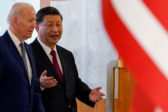 Tổng thống Joe Biden đã gặp Chủ tịch Tập Cận Bình - Ảnh 4.