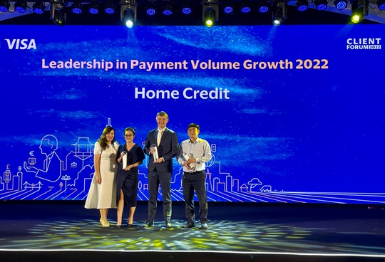Home Credit giành được giải thưởng Visa Award năm thứ ba liên tiếp - Ảnh 1.