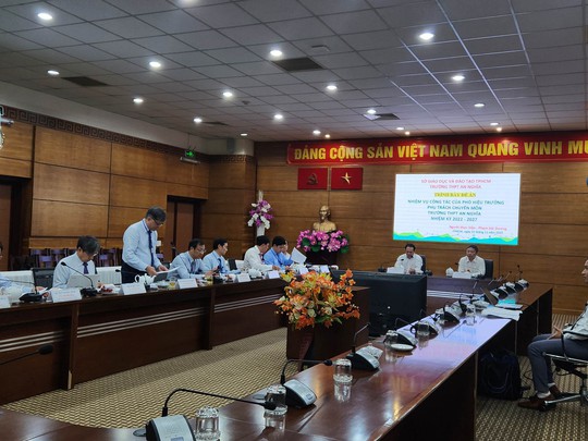 11 ứng viên “tranh tài” tại vòng 2 kỳ thi tuyển phó hiệu trưởng tại TP HCM - Ảnh 1.