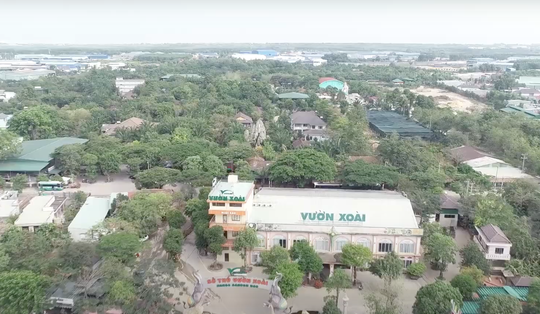 Xử lý sai phạm về xây dựng tại khu du lịch sinh thái Vườn Xoài - Ảnh 1.
