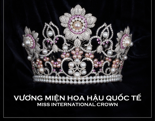 Việt Nam tài trợ vương miện gắn gần 2.000 viên đá quý cho Hoa hậu Quốc tế - Ảnh 2.