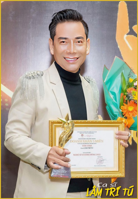 Ca sĩ Lâm Trí Tú được vinh danh Nghệ sĩ Vì cộng đồng 2022 - Ảnh 2.