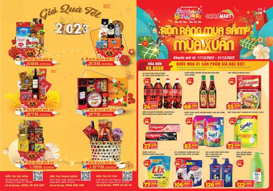 “Rộn ràng mua sắm mùa xuân đợt 3” cùng hệ thống bán lẻ SATRA - Ảnh 1.