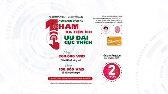 Deal “xịn” dành cho khách hàng trải nghiệm Agribank Digital - Ảnh 1.