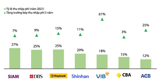 VIB, ACB vượt trội top ngân hàng châu Á, Úc về hiệu quả và tăng trưởng - Ảnh 6.