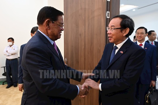 Thúc đẩy quan hệ hợp tác giữa TP HCM với các địa phương của Campuchia - Ảnh 1.