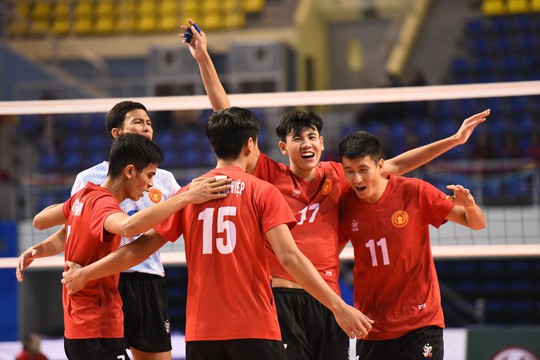 Quân Đội độc diễn môn bóng chuyền Đại hội Thể thao toàn quốc 2022 - Ảnh 4.
