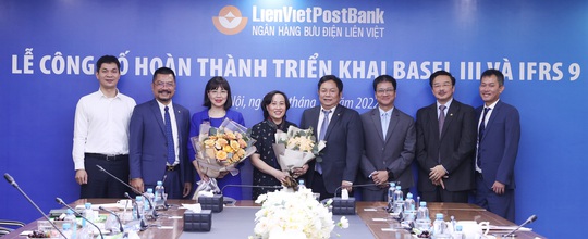 LienVietPostBank sớm hoàn thành Basel III và IFRS 9, gia tăng năng lực quản trị rủi ro - Ảnh 1.