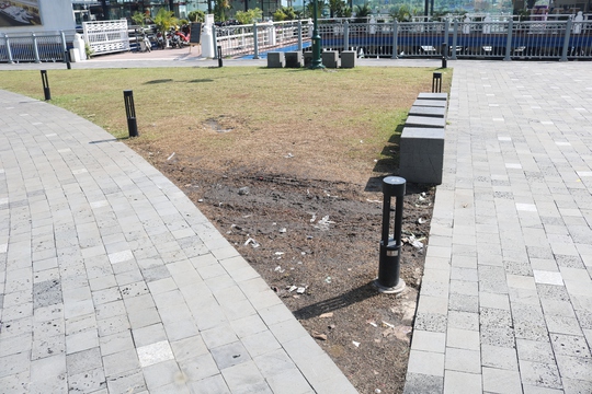 Thông tin mới vụ thảm cỏ tại công viên Bến Bạch Đằng bị hư hại nặng sau lễ hội ẩm thực - Ảnh 7.