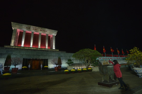 Lễ thượng cờ sáng Mùng Một Tết tại Quảng trường Ba Đình - Ảnh 7.