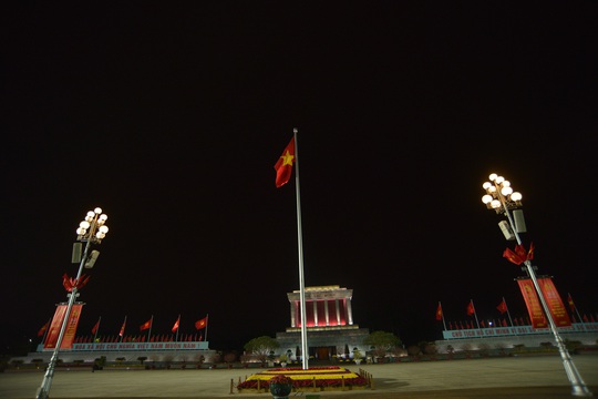 Lễ thượng cờ sáng Mùng Một Tết tại Quảng trường Ba Đình - Ảnh 2.