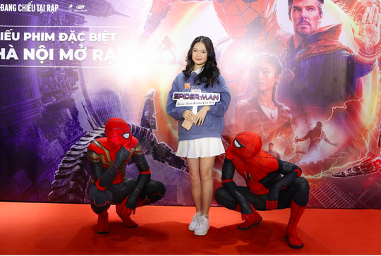 Á hậu Huyền My cùng dàn sao háo hức với Spider-Man: No way home - Ảnh 4.