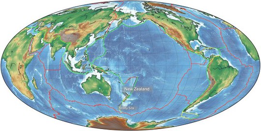 Ngoài khơi New Zealand, Trái Đất đang tự nuốt đại dương - Ảnh 1.